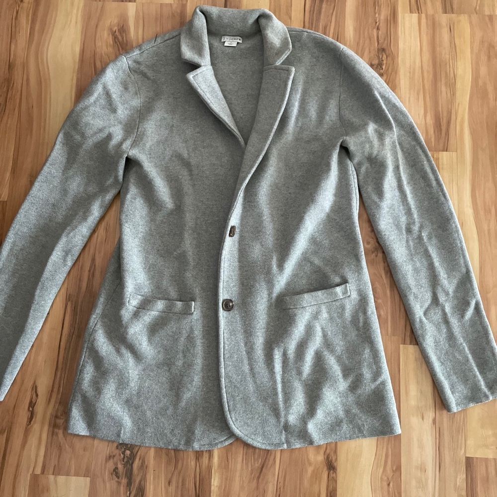 J CREW Grey Lady Coat